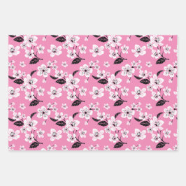 CHERRY BLOSSOM - SAKURA (LITE PINK) GESCHENKPAPIER SET