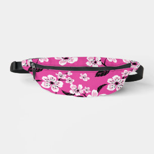 CHERRY BLOSSOM - SAKURA PATTER IN PINK BAUCHTASCHE