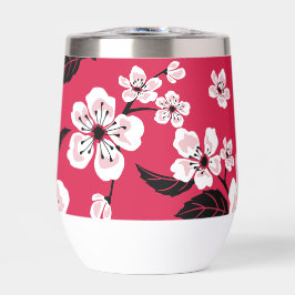 CHERRY BLOSSOM - SAKURA PATTER IN ROT