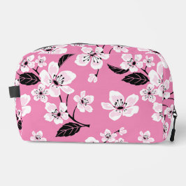 CHERRY BLOSSOM - SAKURA PATTERN IN LITE PINK WASCHBEUTEL