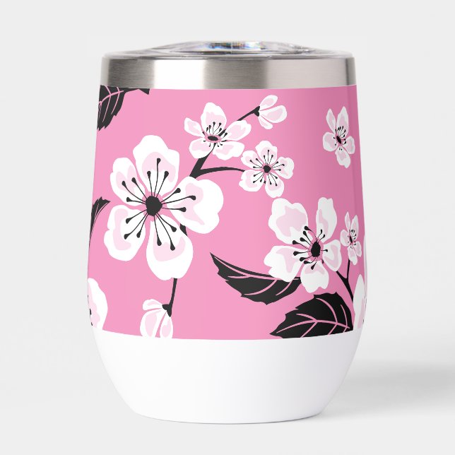 CHERRY BLOSSOM - SAKURA PATTERN (LITE PINK) (Vorderseite)