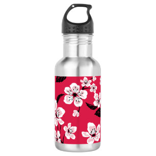 CHERRY BLOSSOM - SAKURA (RED) EDELSTAHLFLASCHE