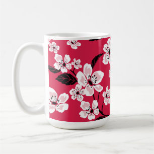 CHERRY BLOSSOM - SAKURA (RED) KAFFEETASSE