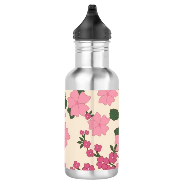Cherry Blossom - Sakura Trinkflasche (Rechts)