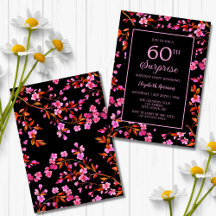 Cherry Blossom Sakura Überraschung Schwarzer Gebur