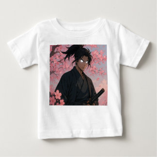 Cherry Blossom Samurai Anime Kleinkind T - Shirt