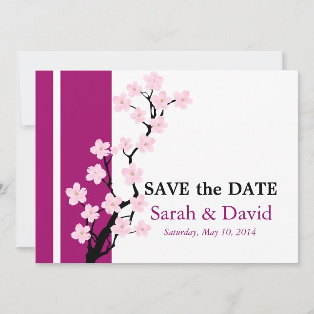 Cherry Blossom | Save The Date (Vorderseite)