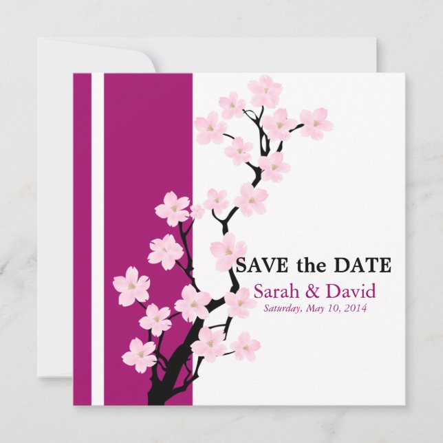 Cherry Blossom | Save The Date (Vorderseite)
