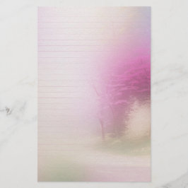 Cherry Blossom schreibt Papier