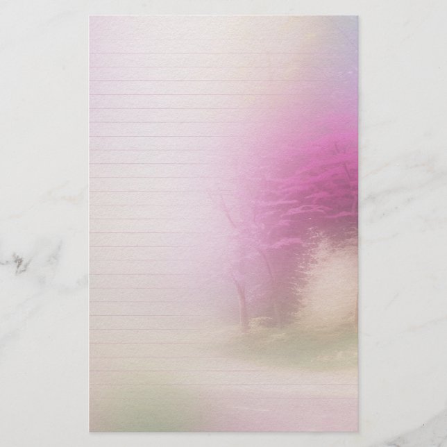 Cherry Blossom schreibt Papier (Vorderseite)