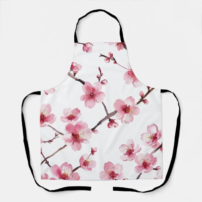 Cherry Blossom Schürze (Vorderseite)