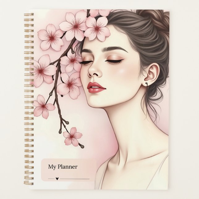 Cherry Blossom Serenity Planner (Devant)
