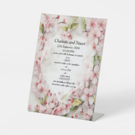 Cherry Blossom Sockelschild