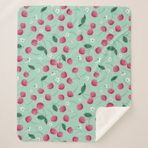 Cherry Blossom: Sommerfestes Design Sherpadecke