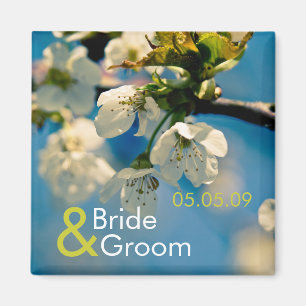 Cherry Blossom ・ Speichern Sie das Datumsfenster Magnet