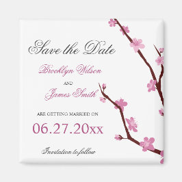 Cherry Blossom speichert das Datum Magnete Magnet