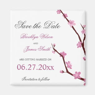 Cherry Blossom speichert das Datum Magnete Magnet