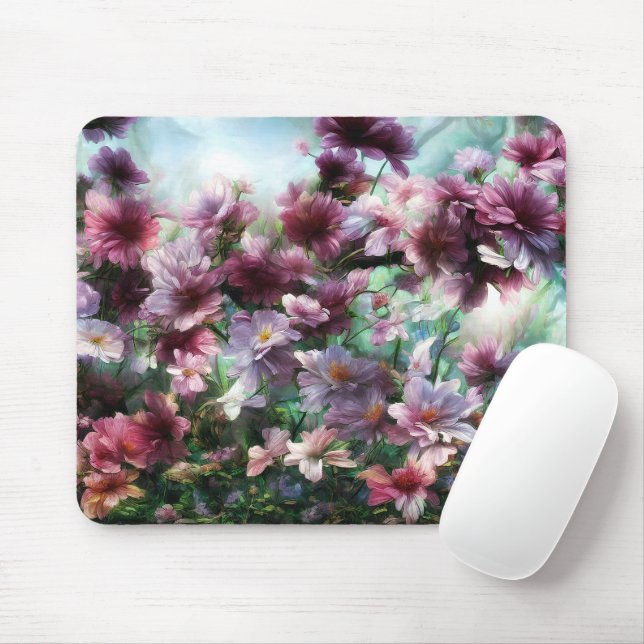 Cherry Blossom Splash Blume Mousepad (Mit Mouse)