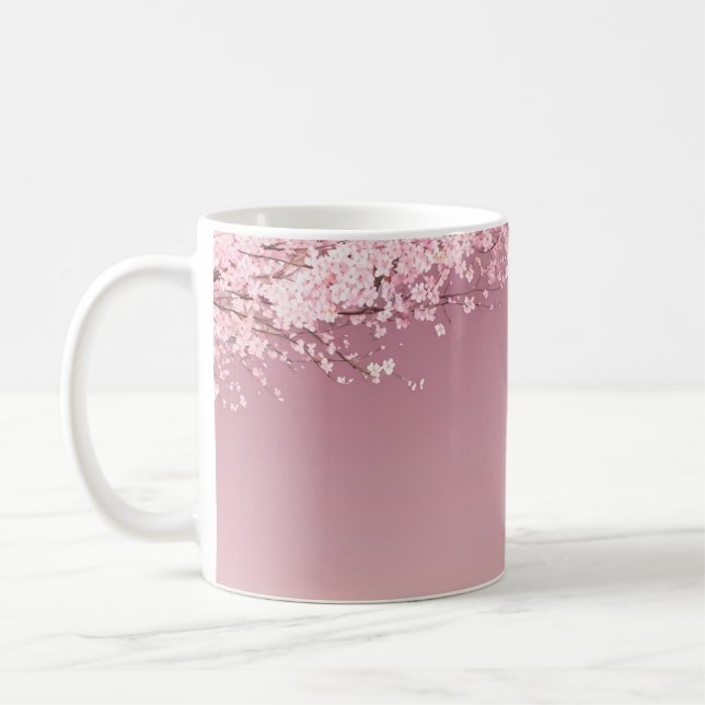 Cherry Blossom Spring Mug - Japanese Elegance Kaffeetasse (Links)