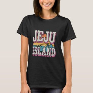 Cherry Blossom Südkorea Vulcano Reise nach Jeju T-Shirt