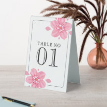 Cherry-Blossom-Tabelle keine Sitzanordnung