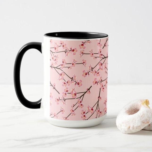 Cherry Blossom Tasse (Mit Donut)