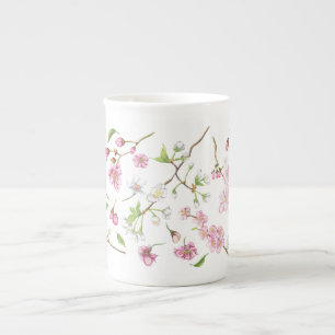 Cherry-Blossom-Tasse Prozellantasse