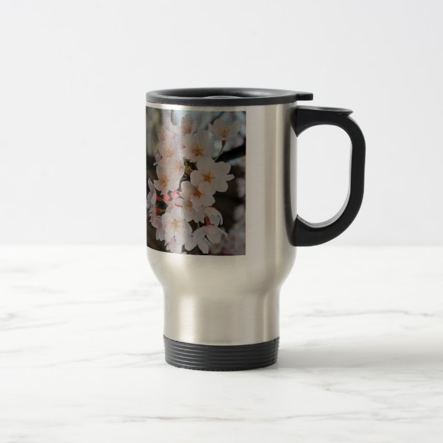 Cherry Blossom Travel Mug Reisebecher (Rechts)
