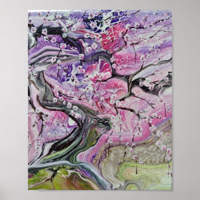 Cherry Blossom Tree Poster (Vorne)