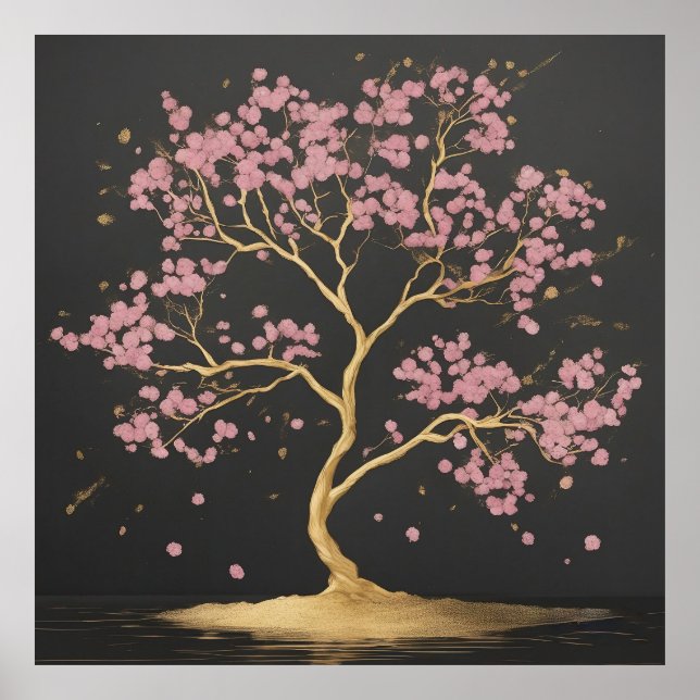 Cherry Blossom Tree Poster (Vorne)