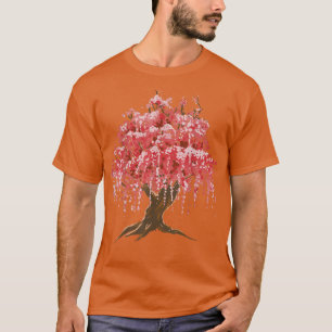 Cherry Blossom Tree Sakura Japanisch Natur Grafik T-Shirt