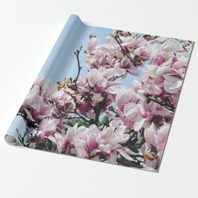 CHERRY BLOSSOM TREM GESCHENKPAPIER (Ungerollt)