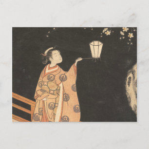 Cherry Blossom von Suzuki Harunobu Postkarte