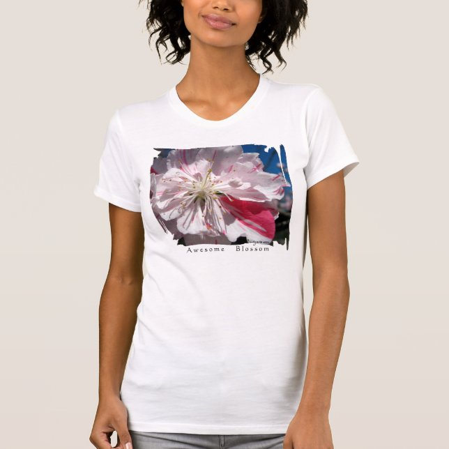 Cherry Blossom White Bloom Tank Top (Vorderseite)