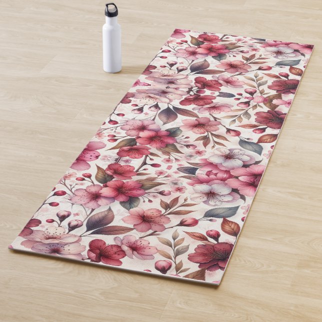 Cherry Blossom Yogamatte (Beispiel)