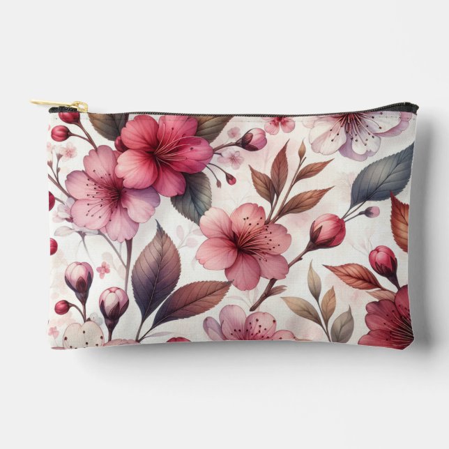 Cherry Blossom Zubehörtasche (Vorderseite)