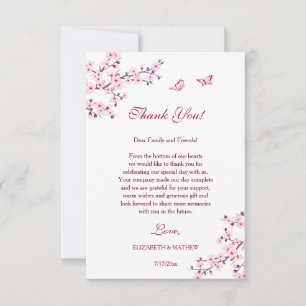 Cherry Blossom zum Herunterladen einer Hochzeit Vi Einladung