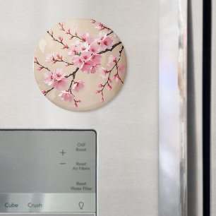 Cherry Blossom Zweigstellen - Elegante Rosa Sakura Magnet