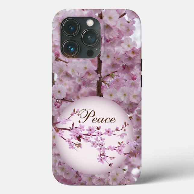 Cherry Blossoms Case-Mate iPhone Hülle (Rückseite)
