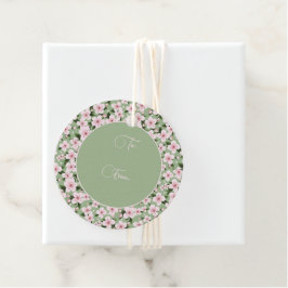 Cherry Blossoms floral Geschenkanhänger