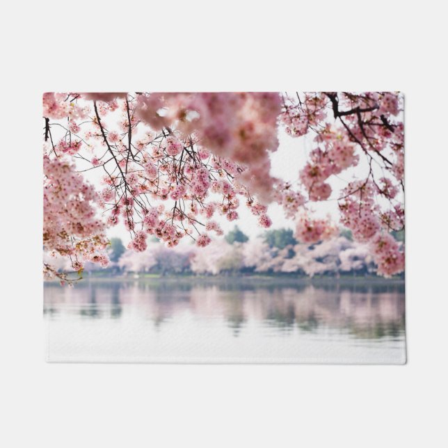 Cherry Blossoms Fußmatte (Vorderseite)