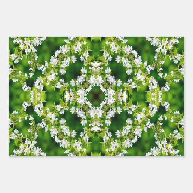 Cherry Blossoms Geschenkpapier Set (Vorderseite)