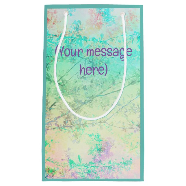 Cherry Blossoms Geschenktasche Kleine Geschenktüte (Vorderseite)