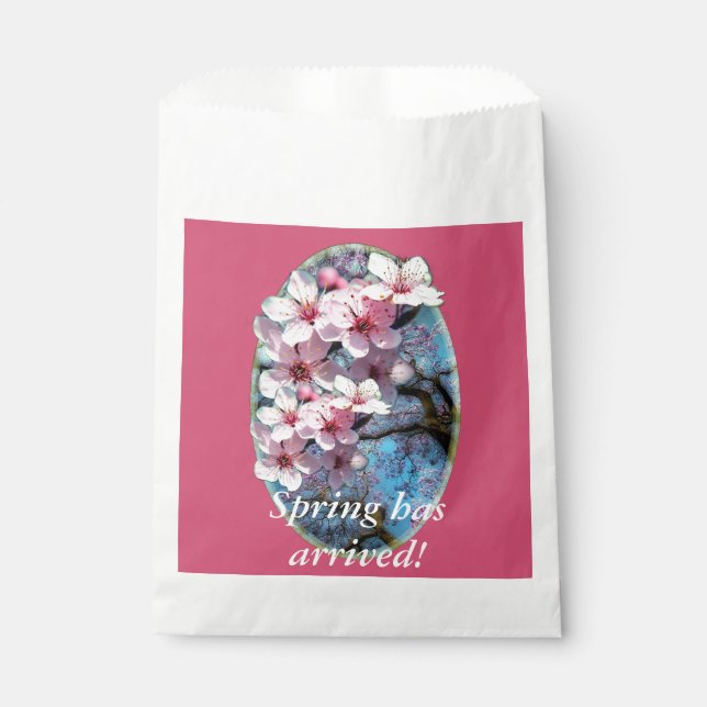 Cherry Blossoms Geschenktütchen (Vorderseite)
