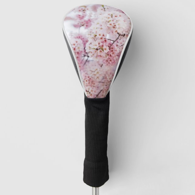 Cherry Blossoms Golf Headcover (Vorderseite)