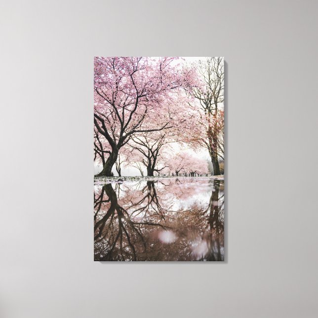 Cherry Blossoms Leinwanddruck (Vorderseite)
