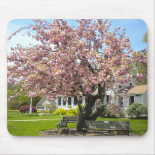 Cherry Blossoms Mouse Pad Mousepad