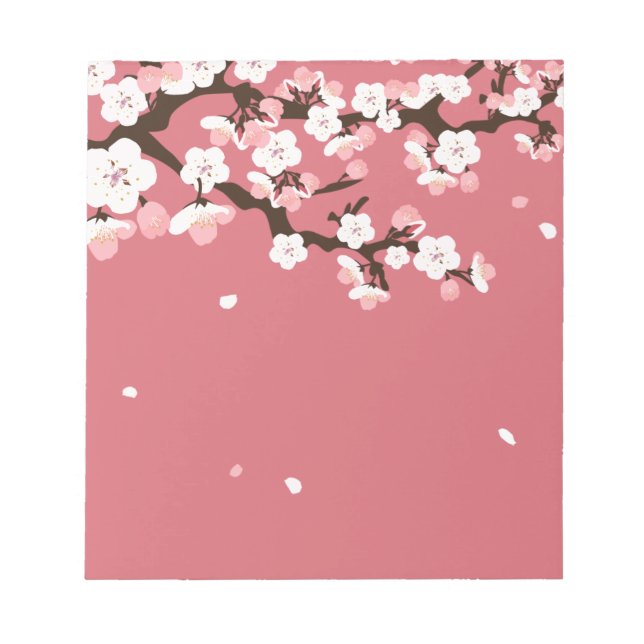 Cherry Blossoms Notizblock (Vorderseite)
