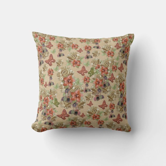 Cherry Blossoms Pillow Kissen (Vorderseite)