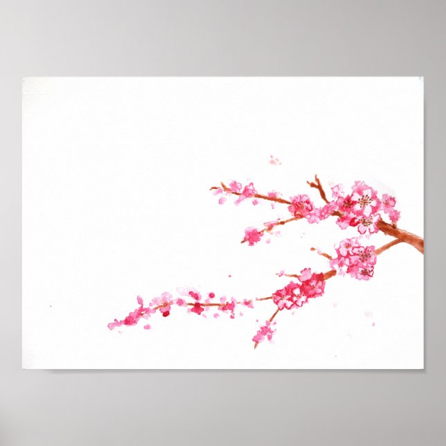 Cherry Blossoms Poster (Vorne)